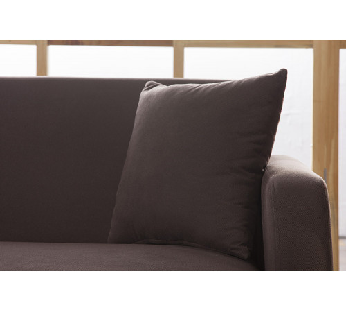 Трехместный Диван-кровать Flexy Флекси (коричневый)