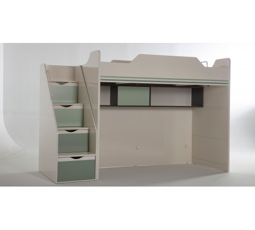 Детская кровать чердак Менти (Menty) MENTY-37 Детская кровать чердак Менти (Menty) MENTY-37