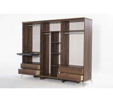 Шестистворчатый шкаф Монтего MONT-34 Шестистворчатый шкаф Монтего MONT-34