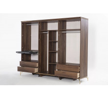 Шестистворчатый шкаф Монтего MONT-34 Шестистворчатый шкаф Монтего MONT-34