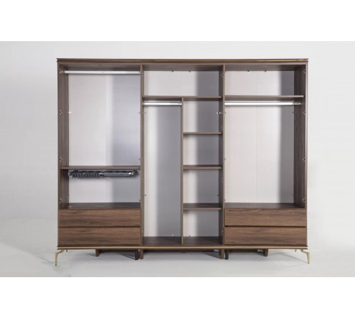 Шестистворчатый шкаф Монтего MONT-34 Шестистворчатый шкаф Монтего MONT-34