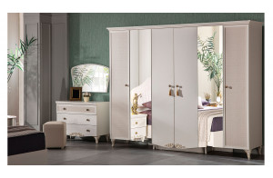 Шестидверный шкаф Перлино (Perlino) PERL-34