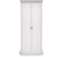 Шкаф 2-х дверный Неаполь Ясень анкор светлый (патина "серебро") Шкаф 2-х дверный Неаполь Ясень анкор светлый (патина "серебро")