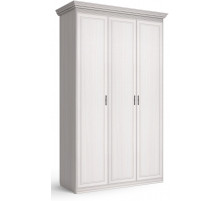 Шкаф 3-х дверный Неаполь Ясень анкор светлый (патина "серебро") Шкаф 3-х дверный Неаполь Ясень анкор светлый (патина "серебро")