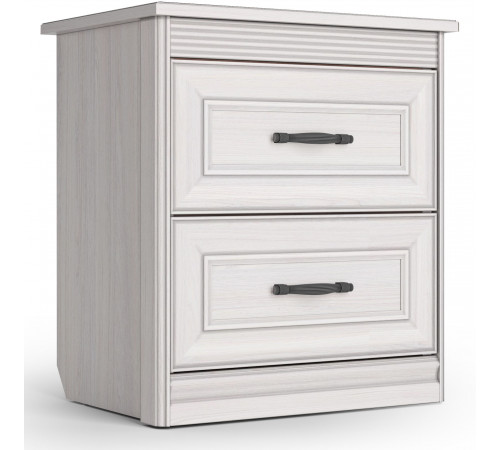Тумба прикроватная Неаполь Ясень анкор светлый (патина "серебро") Тумба прикроватная Неаполь Ясень анкор светлый (патина "серебро")