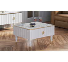 Журнальный столик Лоренсо МН-043-38 белый