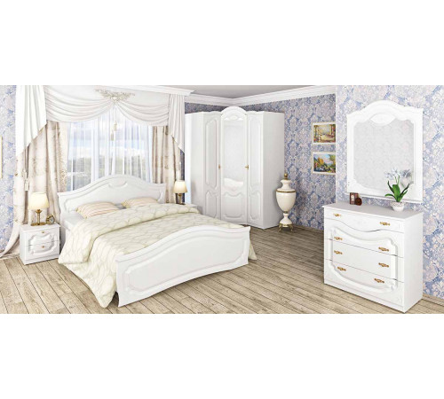 Спальня Орхидея (белая)
