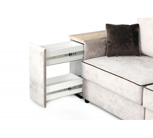 Диван-кровать Бостон 2400 с функциональными подлокотниками (вариант 1) Диван-кровать Бостон 2400 с функциональными подлокотниками (вариант 1)