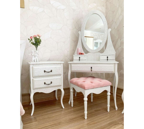 Туалетный столик Аделина MUR-117-06/07 с зеркалом Туалетный столик Аделина MUR-117-06/07 с зеркалом