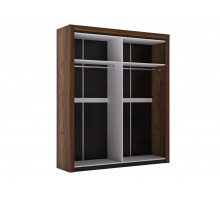 Четырехстворчатый шкаф для одежды Г-12 (ДГТ) Гарда с зеркалом Четырехстворчатый шкаф для одежды Г-12 (ДГТ) Гарда с зеркалом