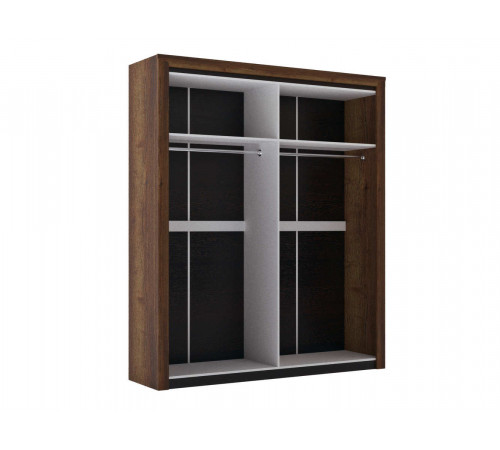 Четырехстворчатый шкаф для одежды Г-12 (ДГТ) Гарда с зеркалом Четырехстворчатый шкаф для одежды Г-12 (ДГТ) Гарда с зеркалом