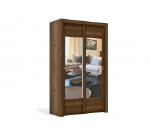 Двухстворчатый шкаф-купе для одежды Г-13 (ДГТ) Гарда с зеркалом Двухстворчатый шкаф-купе для одежды Г-13 (ДГТ) Гарда с зеркалом