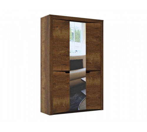 Трехстворчатый шкаф для одежды Г-11 (ДГТ) Гарда с зеркалом Трехстворчатый шкаф для одежды Г-11 (ДГТ) Гарда с зеркалом