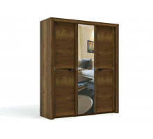 Трехстворчатый шкаф-купе для одежды Г-14 (ДГТ) Гарда с зеркалом Трехстворчатый шкаф-купе для одежды Г-14 (ДГТ) Гарда с зеркалом