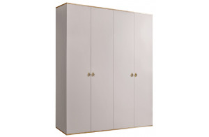 Четырехстворчатый шкаф для одежды Rimini РМШ2/4 (слоновая кость) Четырехстворчатый шкаф для одежды Rimini РМШ2/4 (слоновая кость)