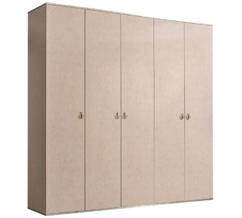Пятистворчатый шкаф для одежды Rimini РМШ2/5 (латте) Пятистворчатый шкаф для одежды Rimini РМШ2/5 (латте)