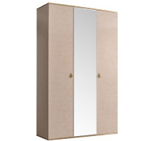 Трехстворчатый шкаф для одежды с зеркалом Rimini РМШ1/3(латте) Трехстворчатый шкаф для одежды с зеркалом Rimini РМШ1/3(латте)