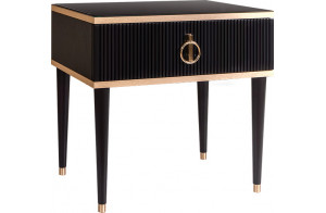 Прикроватная тумба Rimini Solo РМТП-1 (s) (черный) Прикроватная тумба Rimini Solo РМТП-1 (s) (черный)