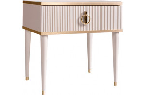 Прикроватная тумба Rimini Solo РМТП-1 (s) (слоновая кость) Прикроватная тумба Rimini Solo РМТП-1 (s) (слоновая кость)