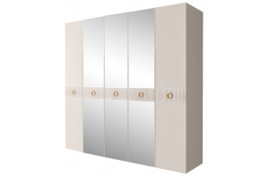 Пятистворчатый шкаф для одежды с зеркалом Богемия Филлини (Bogemia-Fillini) БМШ1/5 (Fi) Пятистворчатый шкаф для одежды с зеркалом Богемия Филлини (Bogemia-Fillini) БМШ1/5 (Fi)