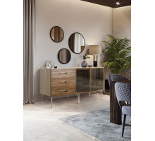 Комод для гостиной Богемия Вуд (Bogemia Wood) БМКМ-4(Wo)[5]