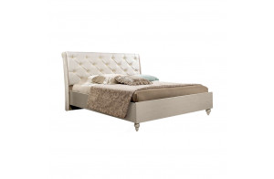 Двуспальная кровать с подъемным механизмом Венеция ВНКР140-1 с мягкой спинкой (дуб седан) Двуспальная кровать с подъемным механизмом Венеция ВНКР140-1 с мягкой спинкой (дуб седан)