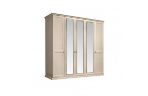 Пятистворчатый шкаф для одежды с зеркалом Венеция ВНШ1/5 (дуб седан) Пятистворчатый шкаф для одежды с зеркалом Венеция ВНШ1/5 (дуб седан)