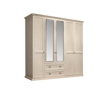 Пятистворчатый шкаф для одежды с зеркалом Венеция ВНШ1/51 (дуб седан) Пятистворчатый шкаф для одежды с зеркалом Венеция ВНШ1/51 (дуб седан)