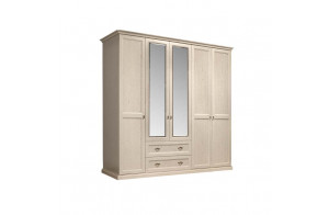 Пятистворчатый шкаф для одежды с зеркалом Венеция ВНШ1/51 (дуб седан) Пятистворчатый шкаф для одежды с зеркалом Венеция ВНШ1/51 (дуб седан)