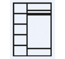 Трехстворчатый шкаф для одежды с зеркалом Венеция ВНШ1/3 (дуб седан) Трехстворчатый шкаф для одежды с зеркалом Венеция ВНШ1/3 (дуб седан)