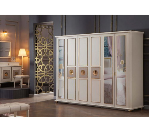Шкаф платяной 6-ти дверный Мистраль (Mistral) Шкаф платяной 6-ти дверный Мистраль (Mistral)