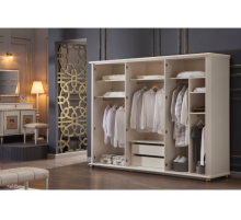 Шкаф платяной 6-ти дверный Мистраль (Mistral) MIST-34 Шкаф платяной 6-ти дверный Мистраль (Mistral) MIST-34