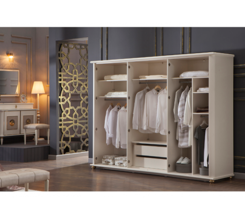 Шкаф платяной 6-ти дверный Мистраль (Mistral) Шкаф платяной 6-ти дверный Мистраль (Mistral)