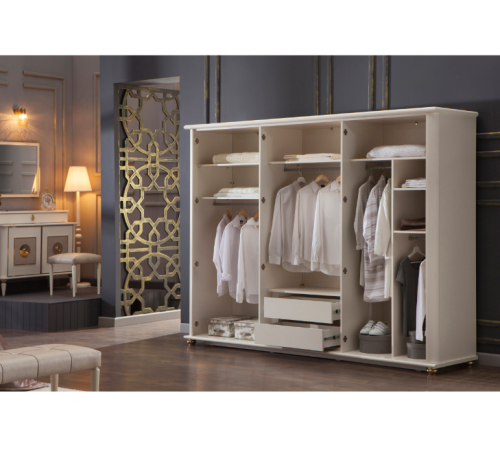 Шкаф платяной 6-ти дверный Мистраль (Mistral) Шкаф платяной 6-ти дверный Мистраль (Mistral)