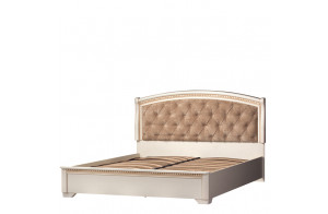 Кровать двуспальная с подъемным механизмом 1600 Парма 806 кремовый белый