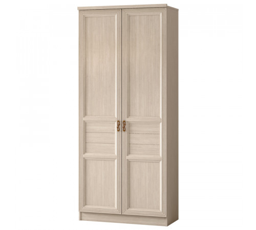 Двухстворчатый шкаф для одежды Лира 40 светлый